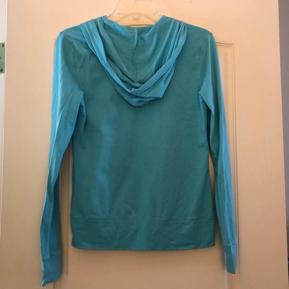 New York & Company Blue loungewear jacket - Picture 3 of 5